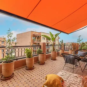 Apartment L'atlas - Authentique A Gueliz, Marrakesh